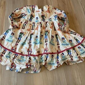 Pink chicken nutcracker dress